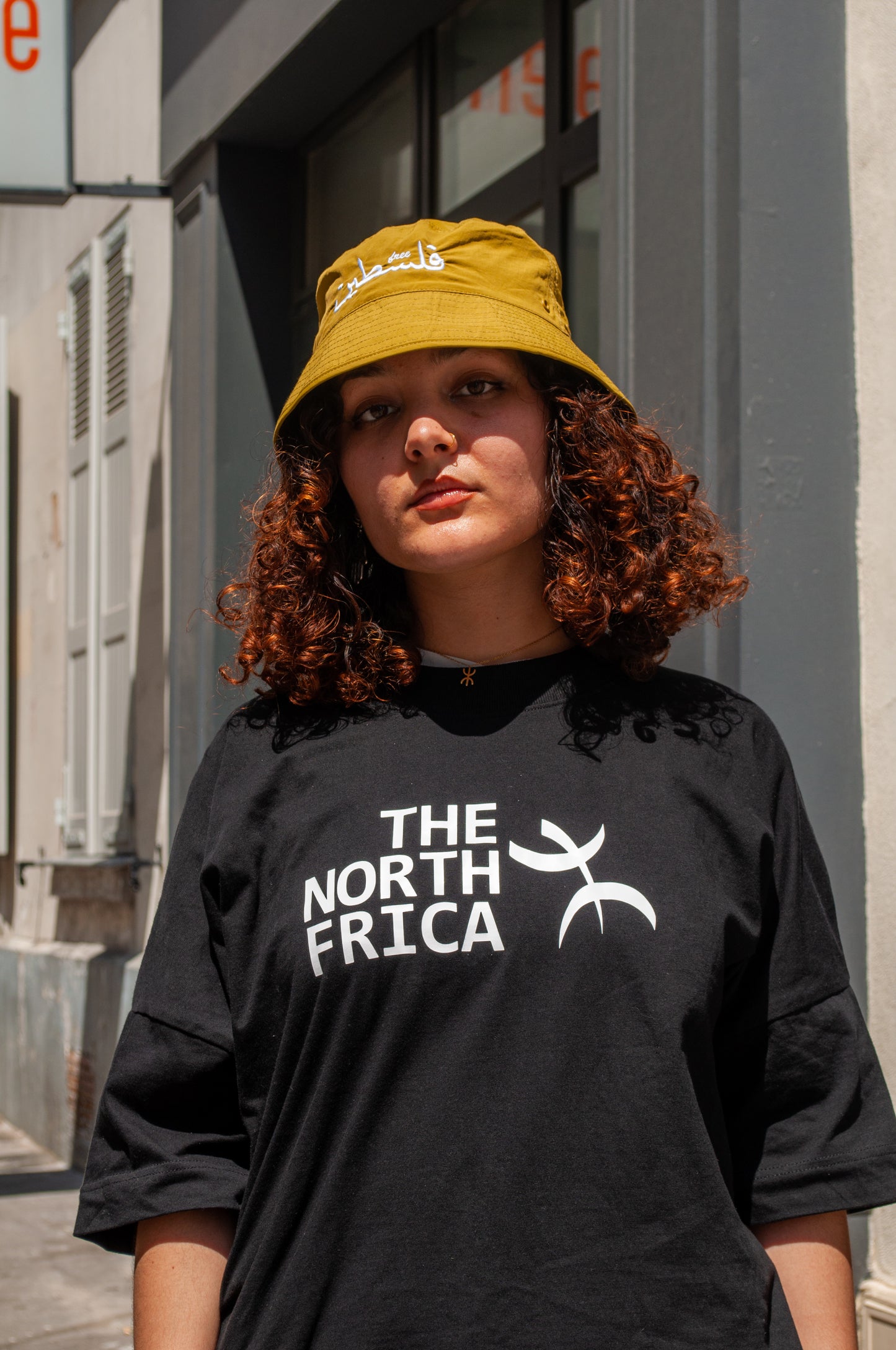 T-shirt oversize -The North Frica - Ghazel Boutique