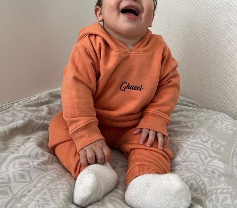 Ensemble jogging bébé « broderie Ghazel » - Ghazel Boutique