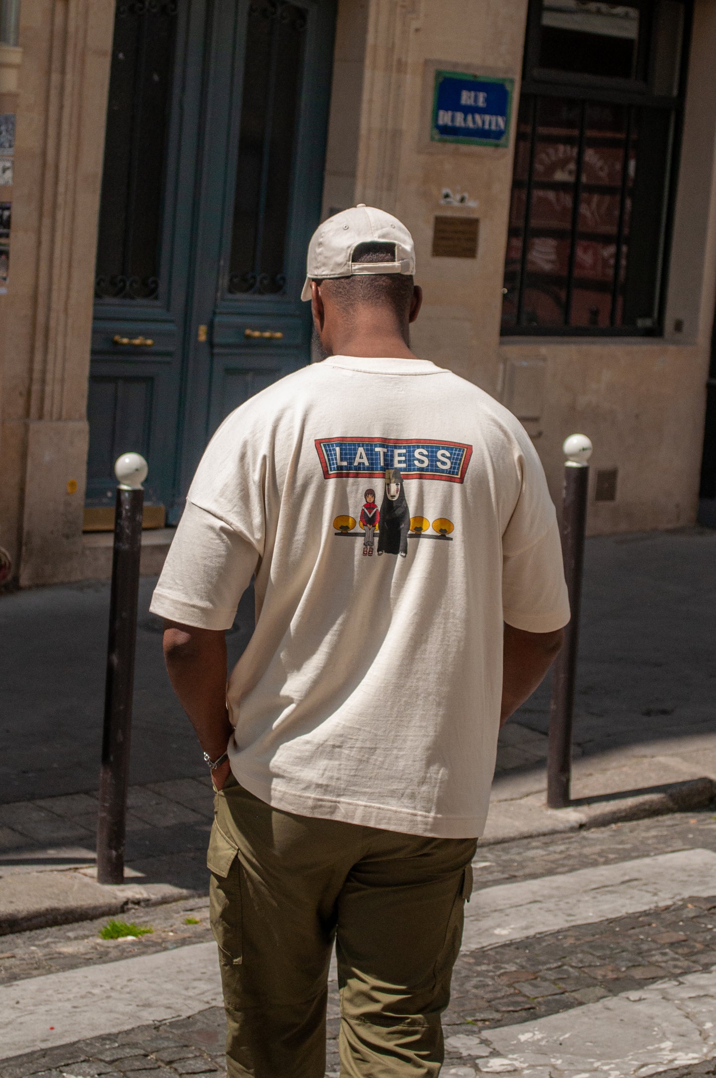 T-shirt oversize - LATESS X CHIHIRO  - Ghazel Boutique