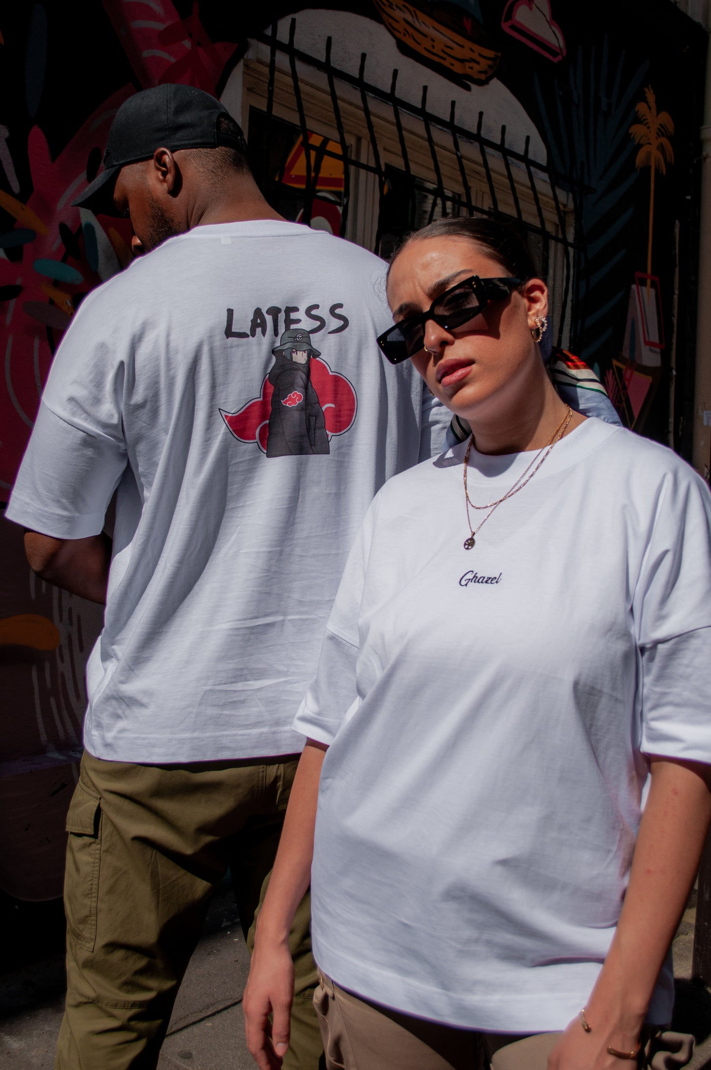 T-shirt oversize « LATESS » #4 - Ghazel Boutique