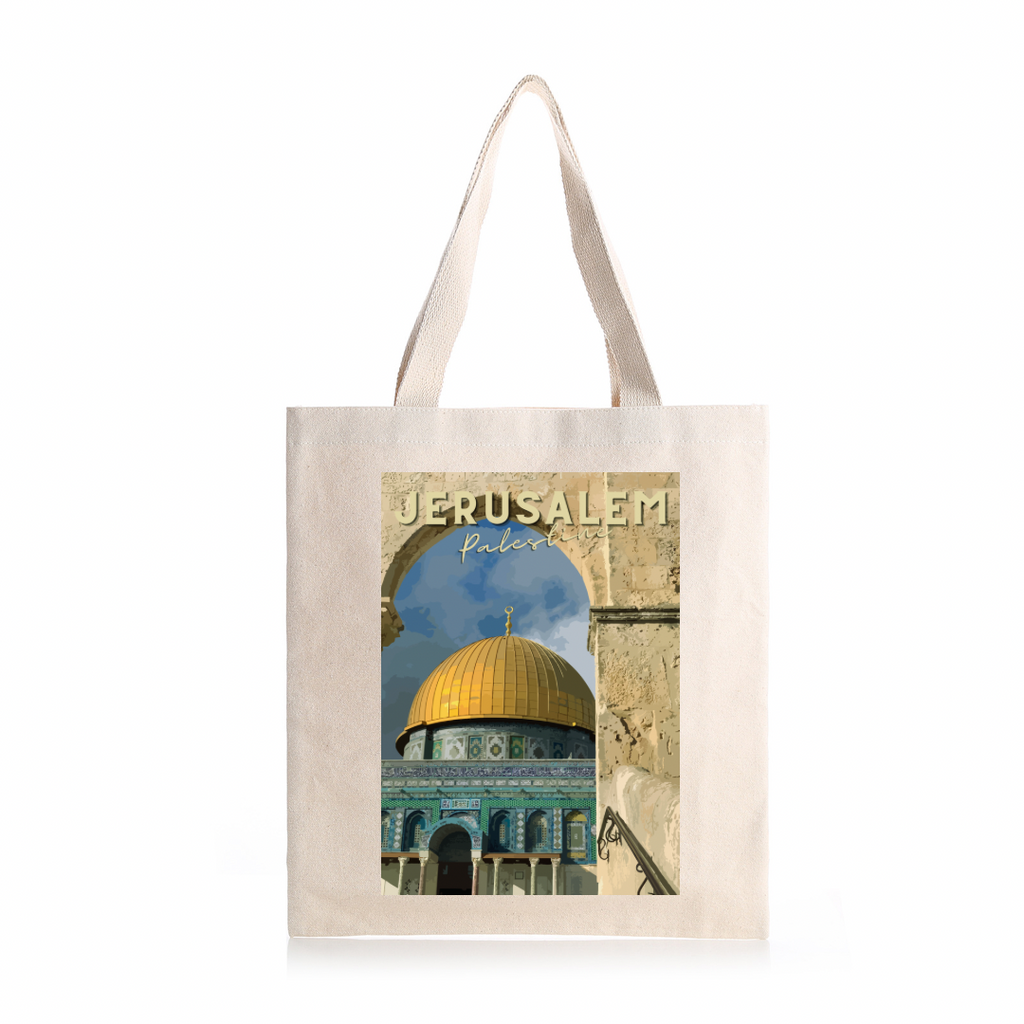Tote bag - Visit Jerusalem  - Ghazel Boutique