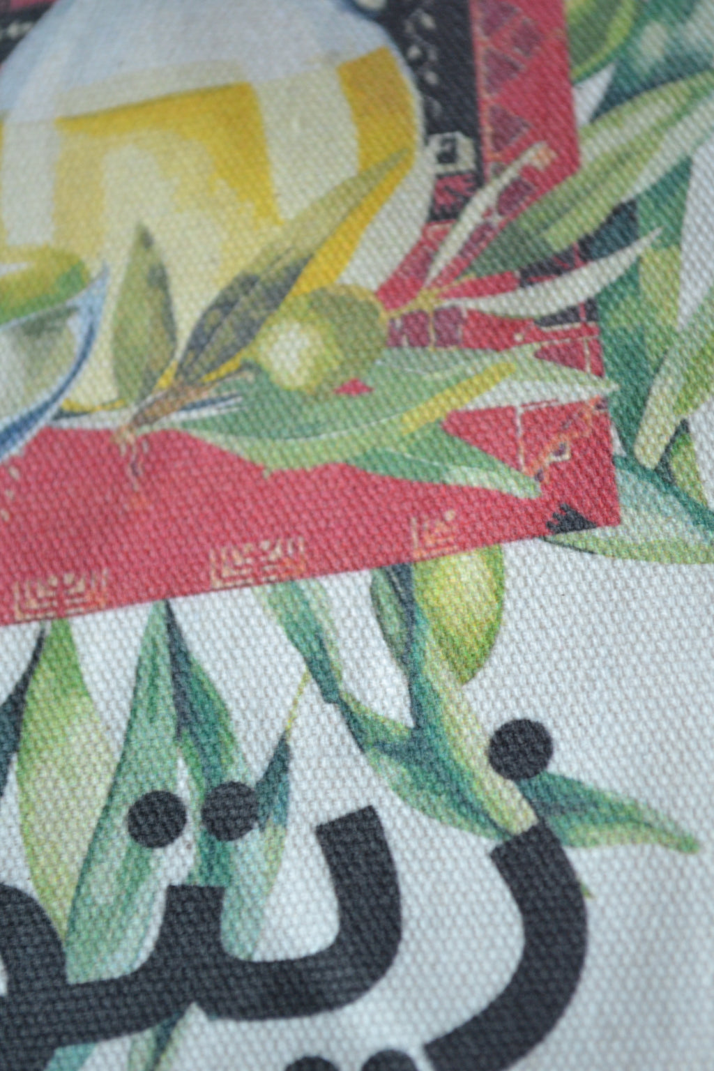 Tote bag 100% recyclé - Fruit Market - Olivier