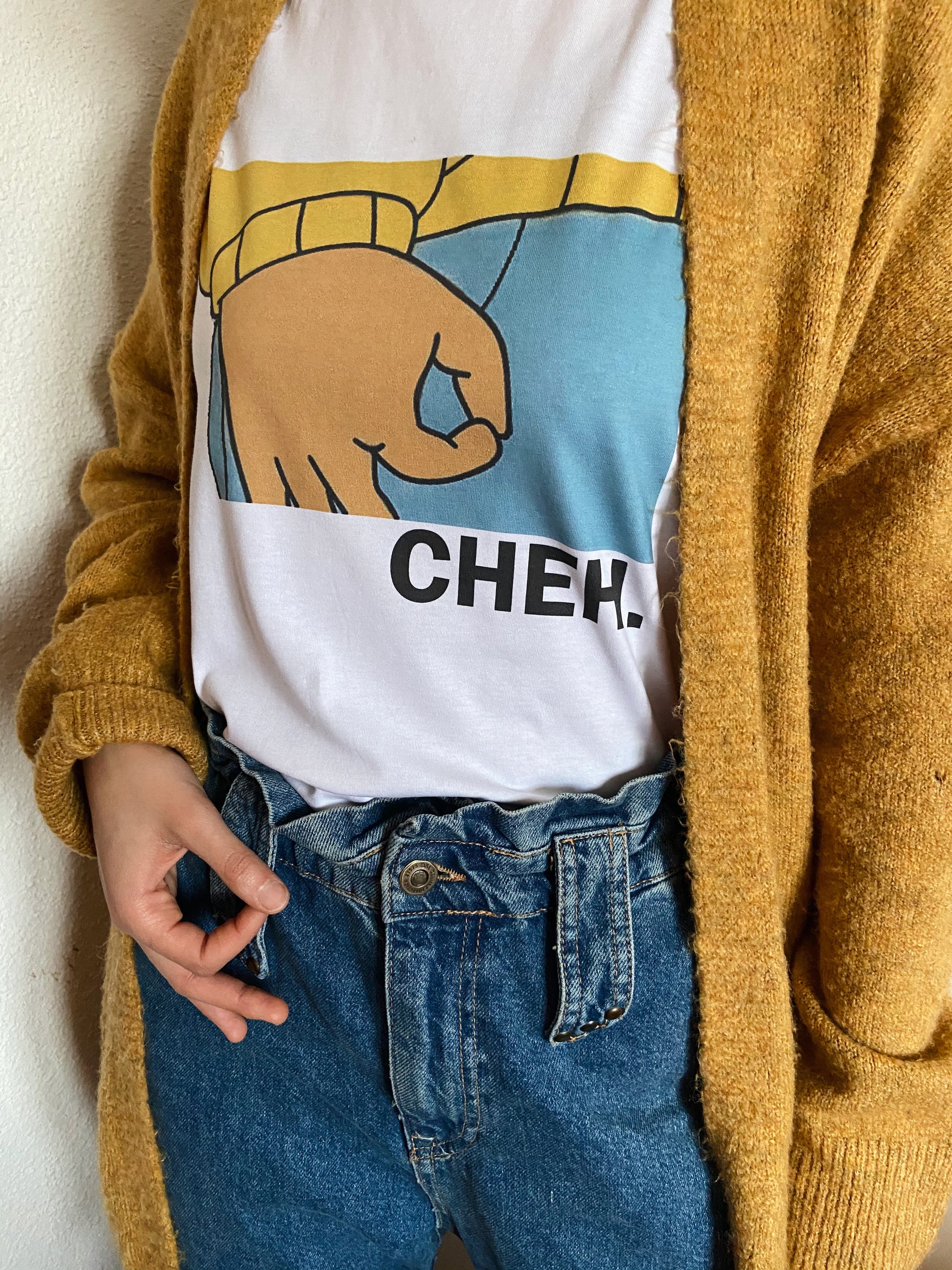 T-shirt manches courtes "CHEH" - Ghazel Boutique