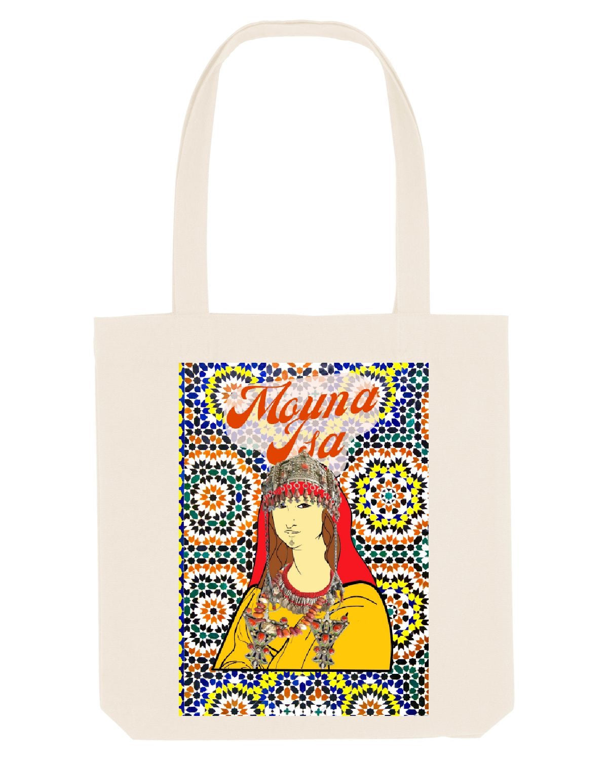 Tote bag "Mouna Isa" - Ghazel Boutique