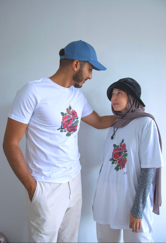 T-shirt manches courtes « Hob amour » - Ghazel Boutique