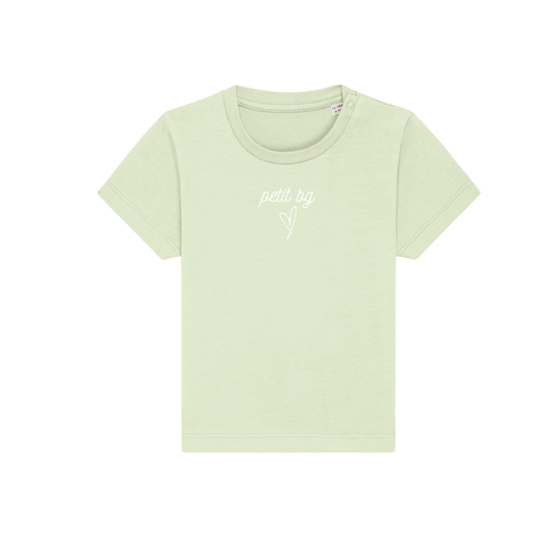 T-shirt bébé « petit bg » - Ghazel Boutique