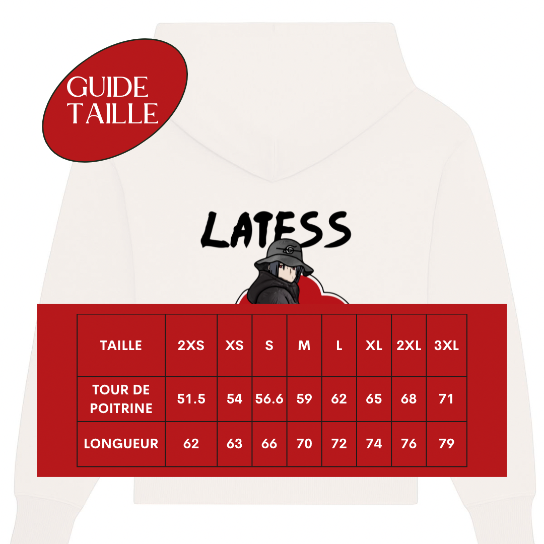 Sweat-shirt à capuche oversize « Latess » #4 - Ghazel Boutique