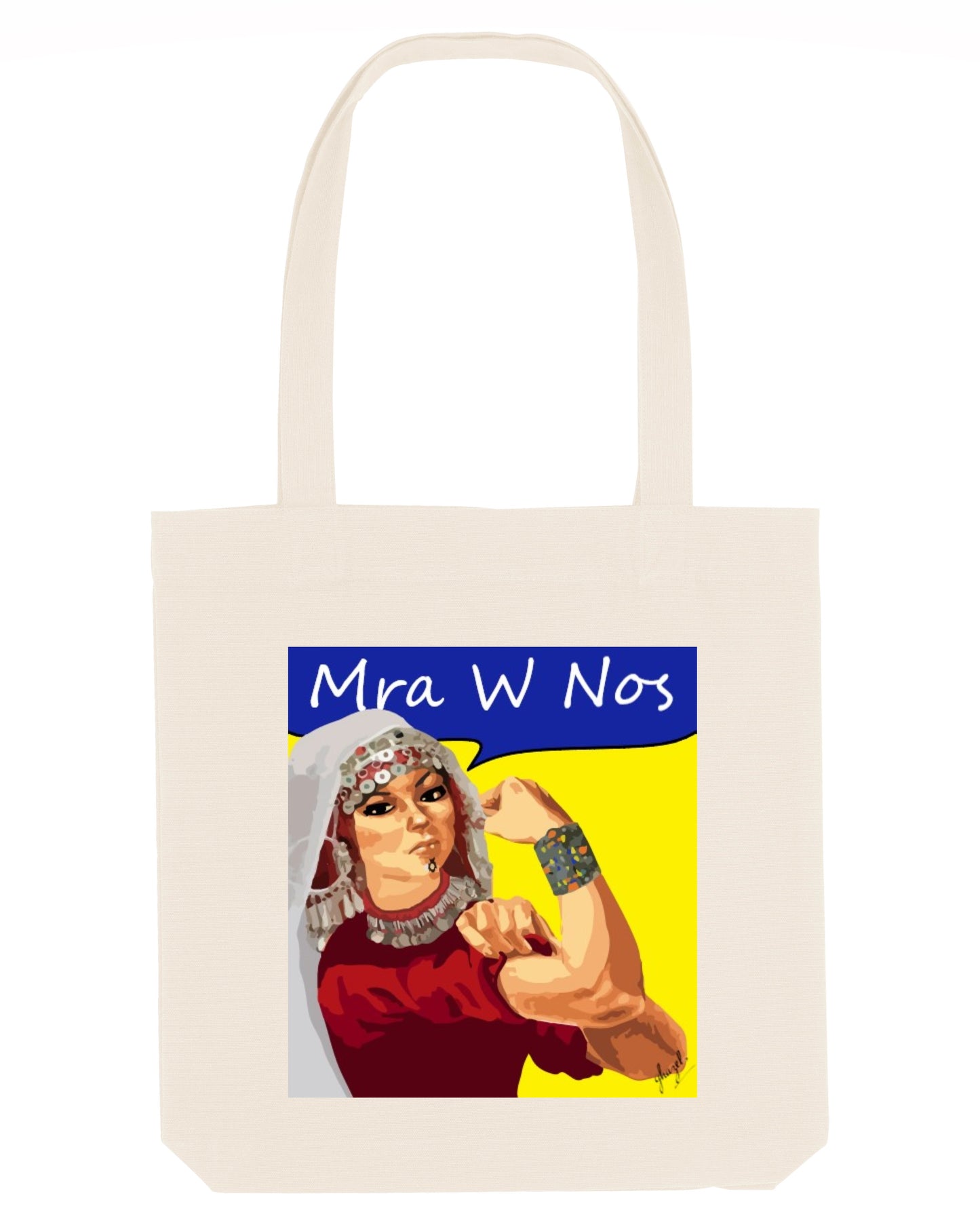 Tote bag « Mra w nos » - Ghazel Boutique