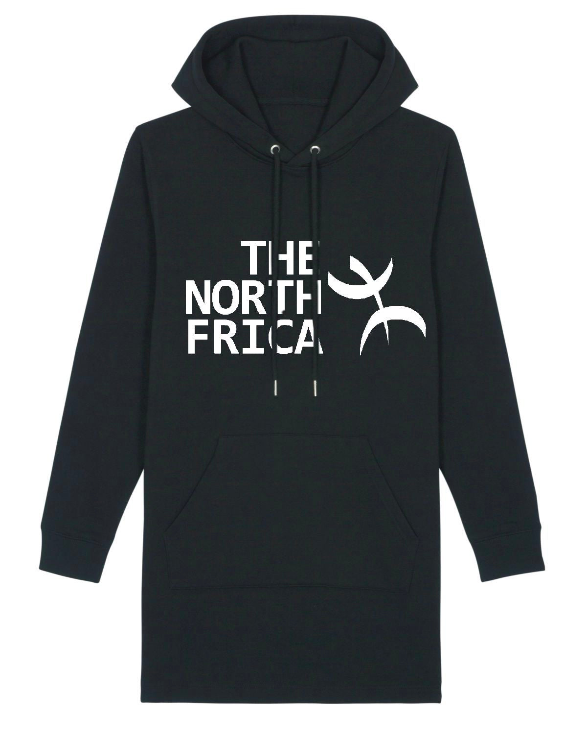 Robe sweat-shirt à capuche "North Frica" - Ghazel Boutique