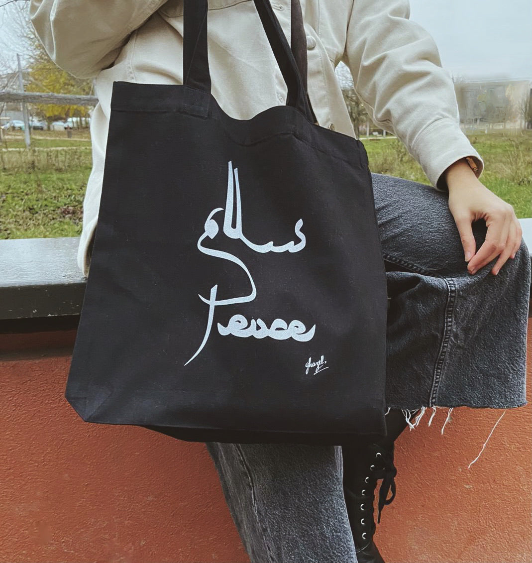 Tote bag "Salam-Peace" - Ghazel Boutique