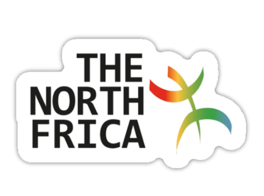 Sticker « The North Frica » - Ghazel Boutique