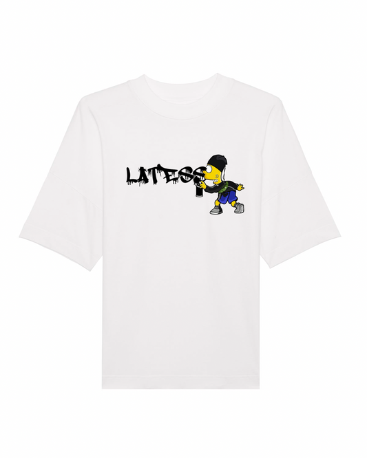 T-shirt oversize « LATESS » #3 - Ghazel Boutique