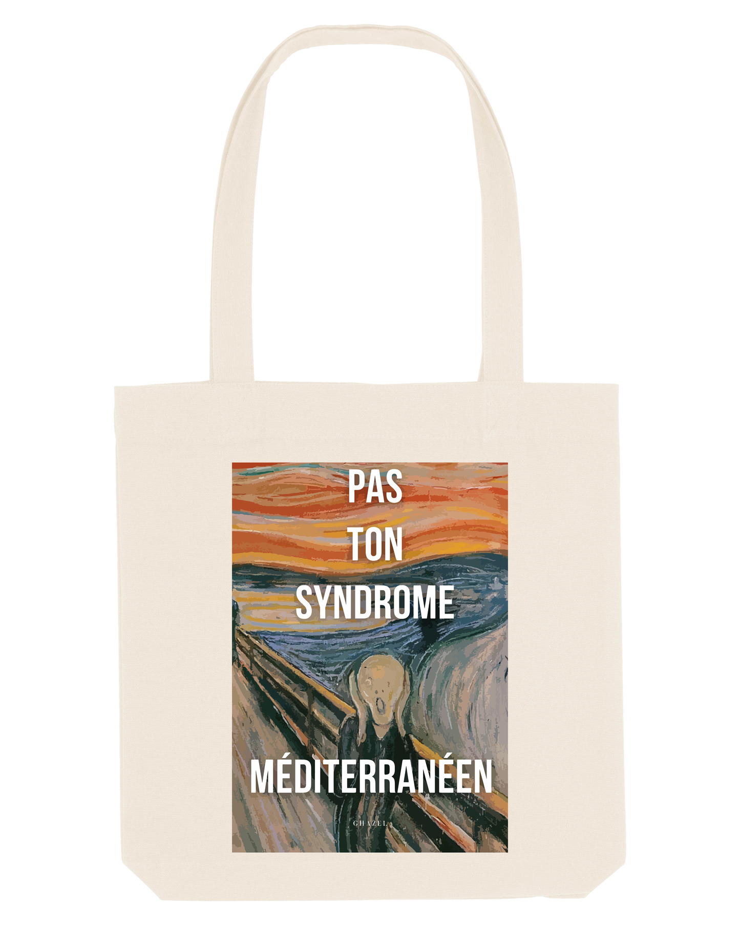Tote bag « Syndrome Méditerranéen » - Ghazel Boutique