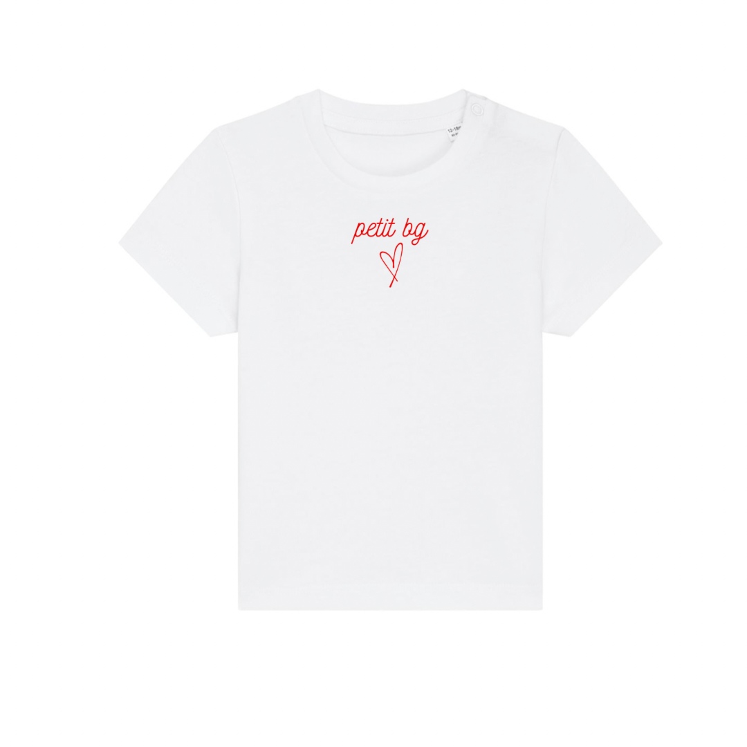 T-shirt bébé « petit bg » - Ghazel Boutique